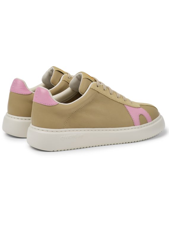 Camper Trainers in Beige and Pink