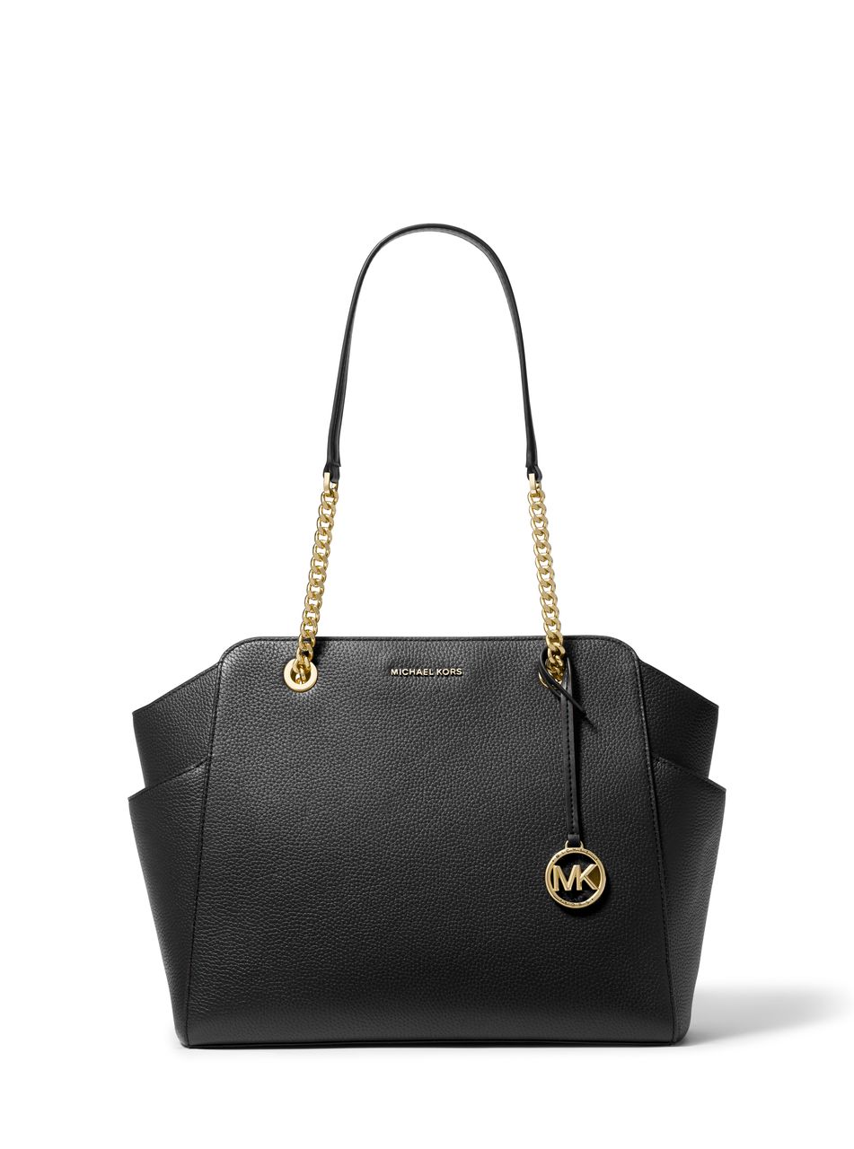 Michael Michael Kors Jacquelyn MD Chain Tote in Black