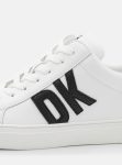 DKNY Abeni Lace Up Trainers in White