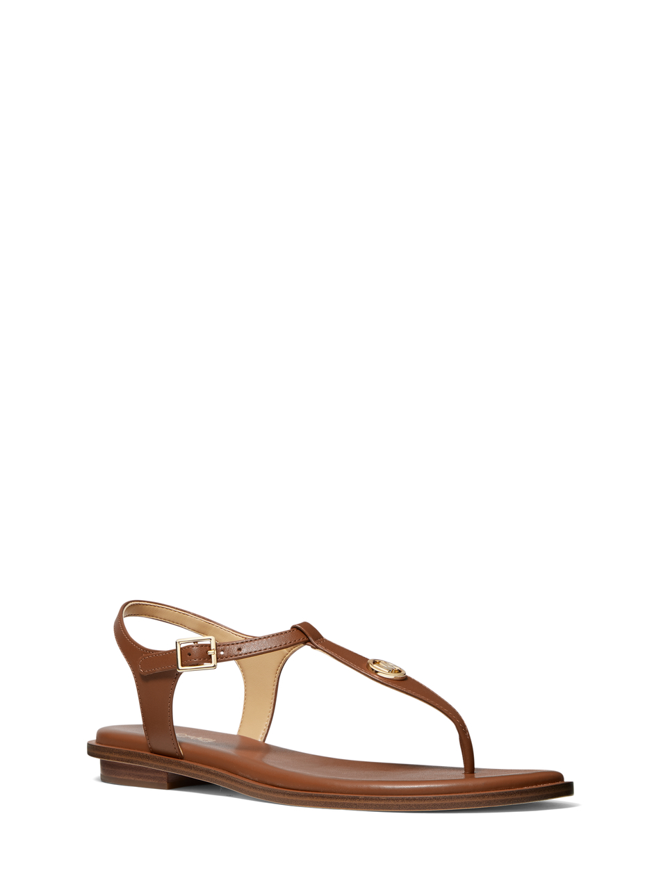 Michael Michael Kors Mallory Thong Sandals in Luggage