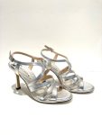 Marian Strappy Silver Sandals