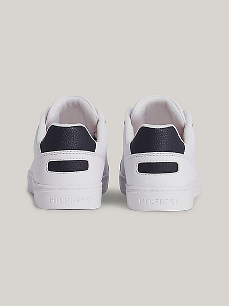 Tommy Hilfiger Essential Cupsole Sneaker in White and Navy