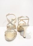 Marian Strappy Sandals in Champagne
