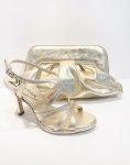 Marian Strappy Sandals in Champagne