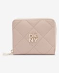 DKNY Red Hook Small Zip Around Wallet in Pale Pink