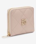 DKNY Red Hook Small Zip Around Wallet in Pale Pink