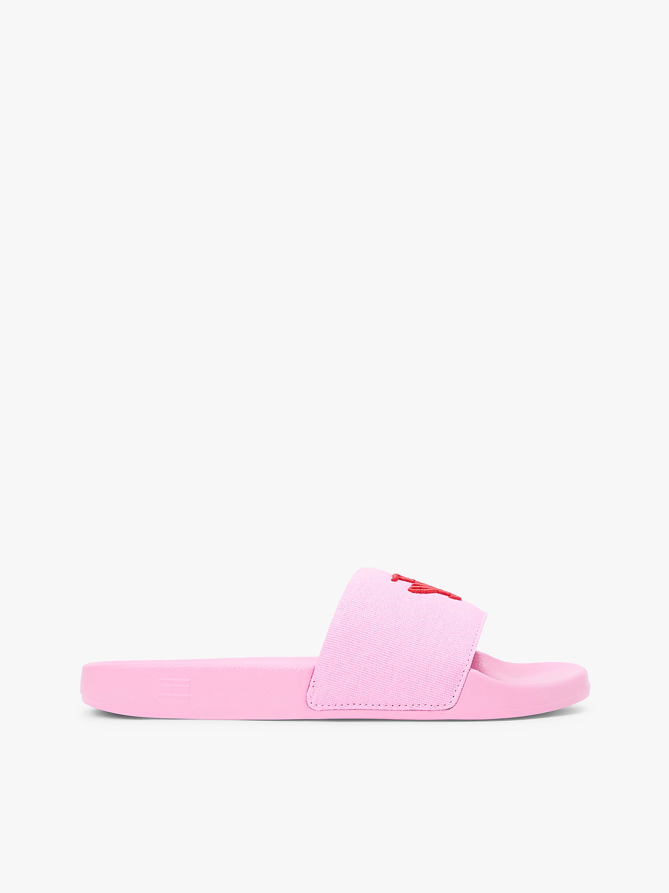 Tommy Hilfiger TH Script Pool Slide in Pink