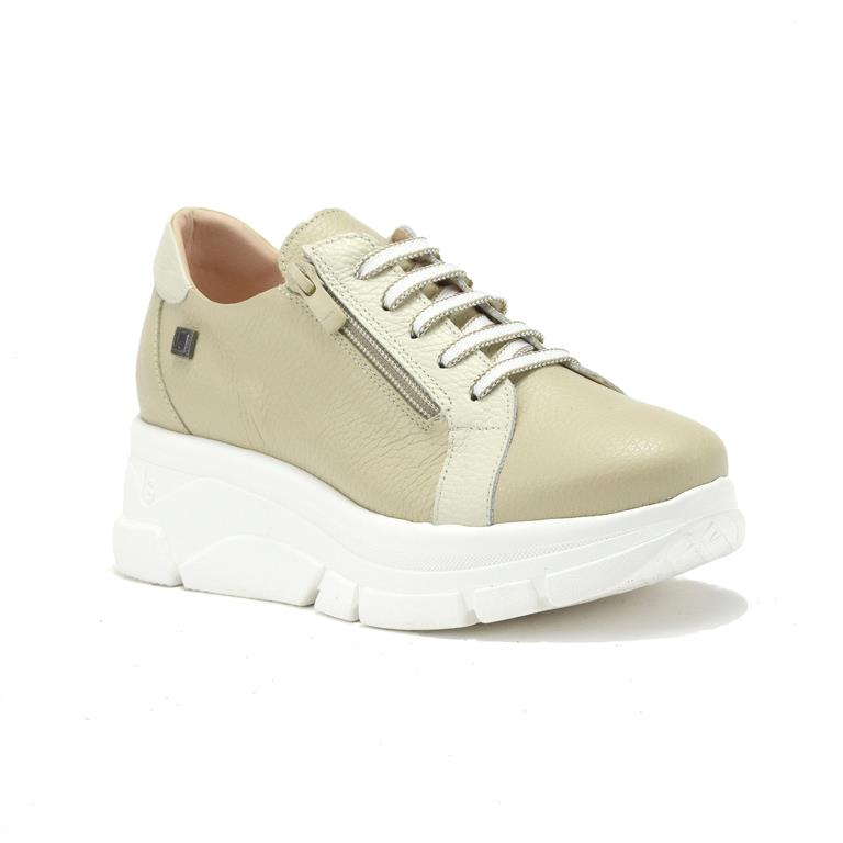 Jose Saenz Wedge Trainer in Beige