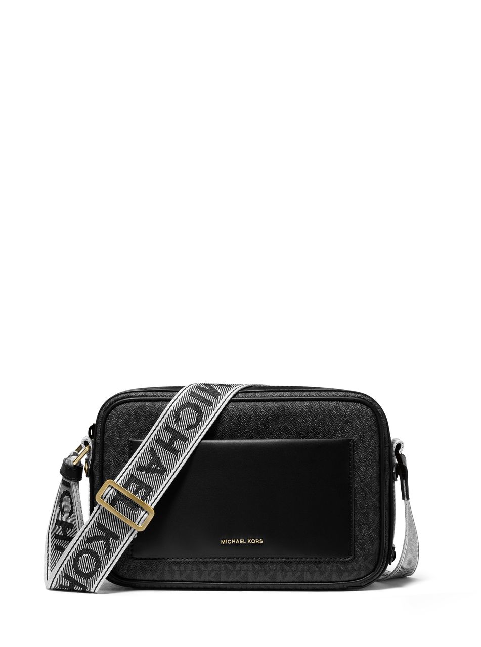 Michael Michael Kors Maeve Crossbody in Black Logo Michael Michael Kors Maeve Crossbody in Black Logo