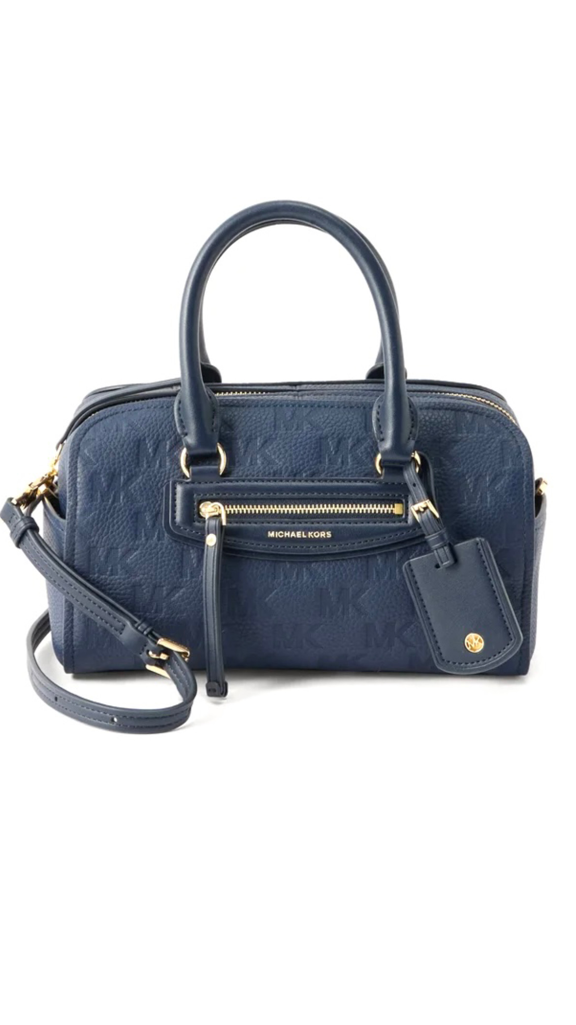 Michael Kors Duffel Satchel Dress Blues 1 7