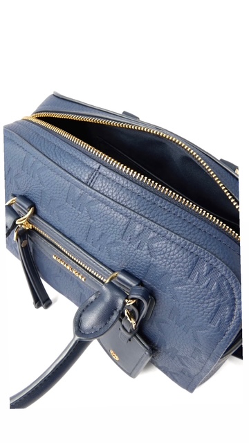 Michael Michael Kors Jet Set Travel Medium Embossed Duffel Bag