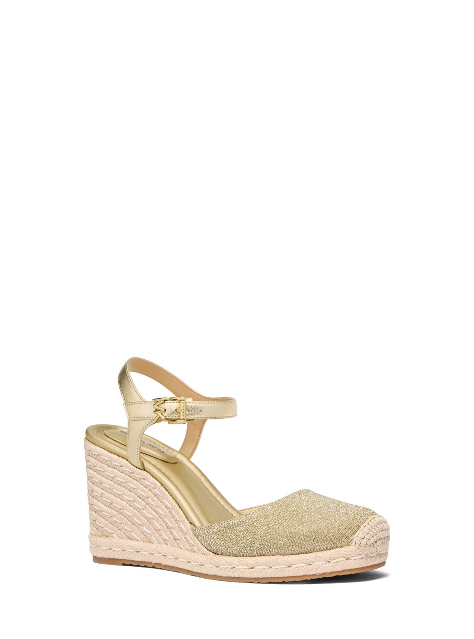 Michael Michael Kors Kenzie Wedge in Pale Gold Michael Michael Kors Kenzie Wedge in Pale Gold