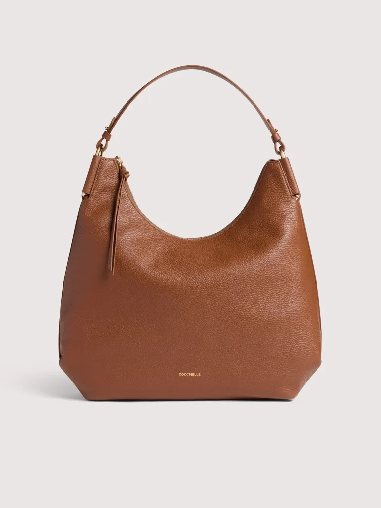 Coccinelle Rebekka Medium Tote in Tan