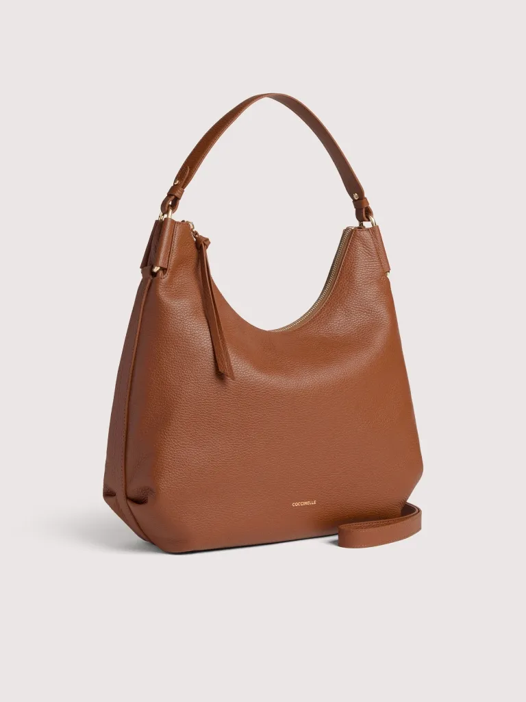Coccinelle Rebekka Medium Tote in Tan